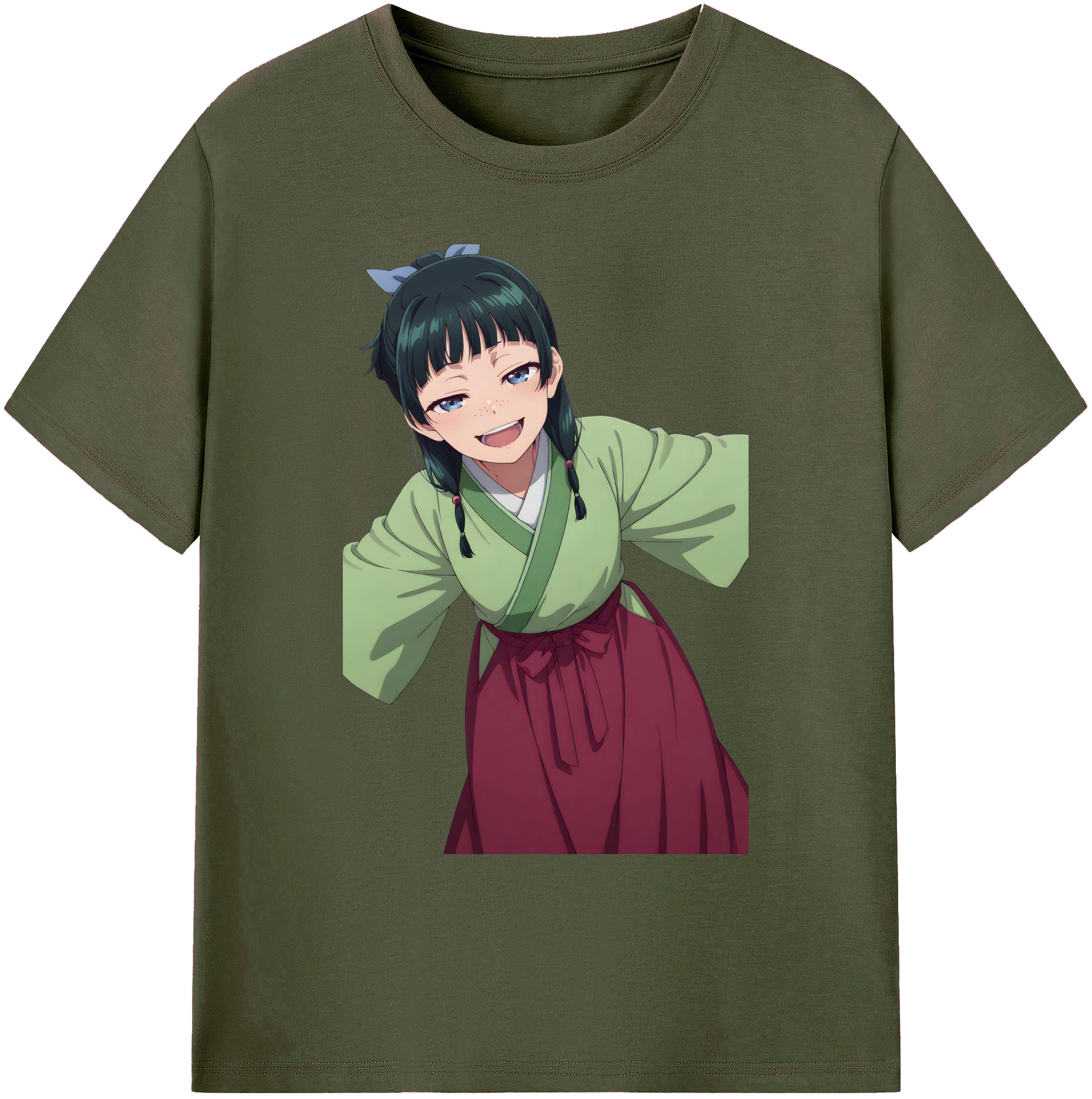 （画像用） 薬屋のひとりごと The Apothecary Diaries 綿100％ メンズ半袖Tシャツ｜肌触りやわらか＆通気性